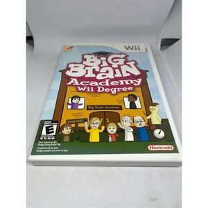 Big Brain Academy Wii Degree Nintendo Wii
